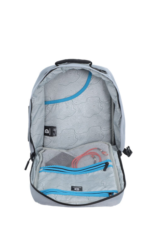 Plecak-torba kabinowa 24l szary